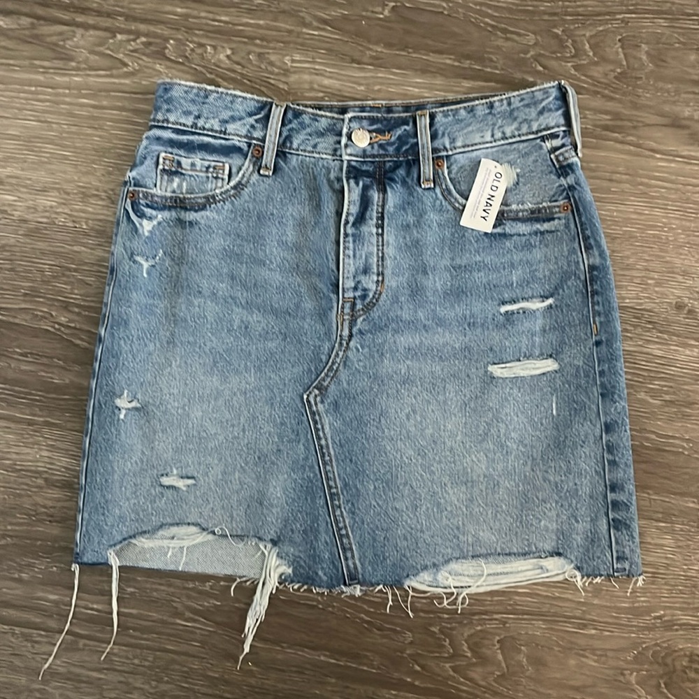 Old navy jean skirt